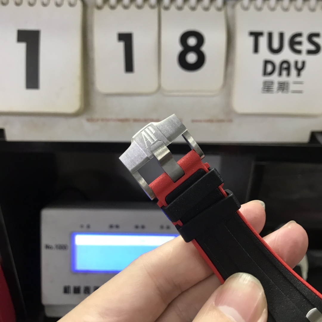 Audemars Piguet Royal Oak Offshore Series 26470, Ceramic Bezel, Black Dial, Stainless Steel Case