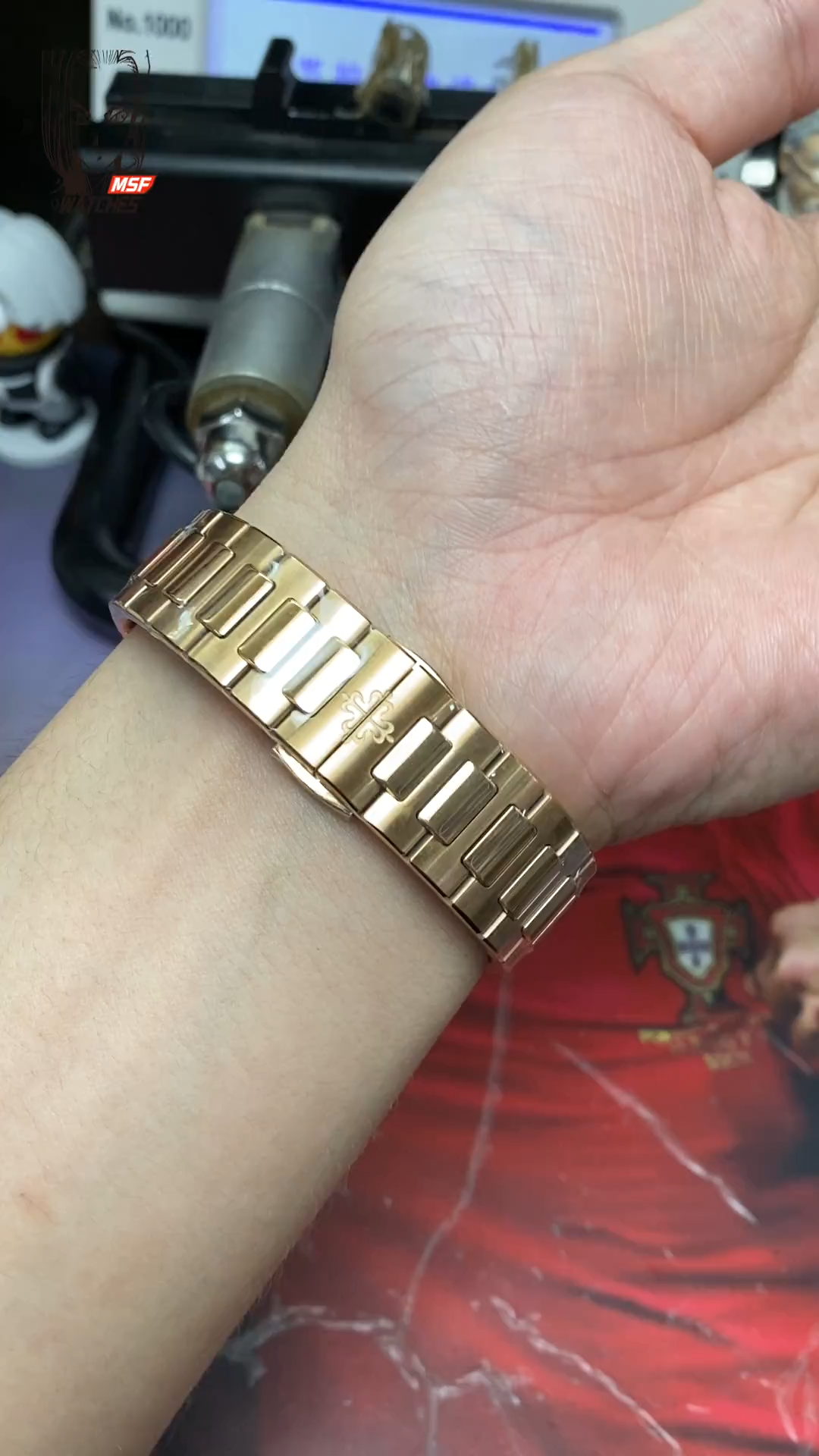 Patek Philippe Nautilus Sporty Elegance Series 71181200R-001, Silver Dial, 35.2mm size WOMEN