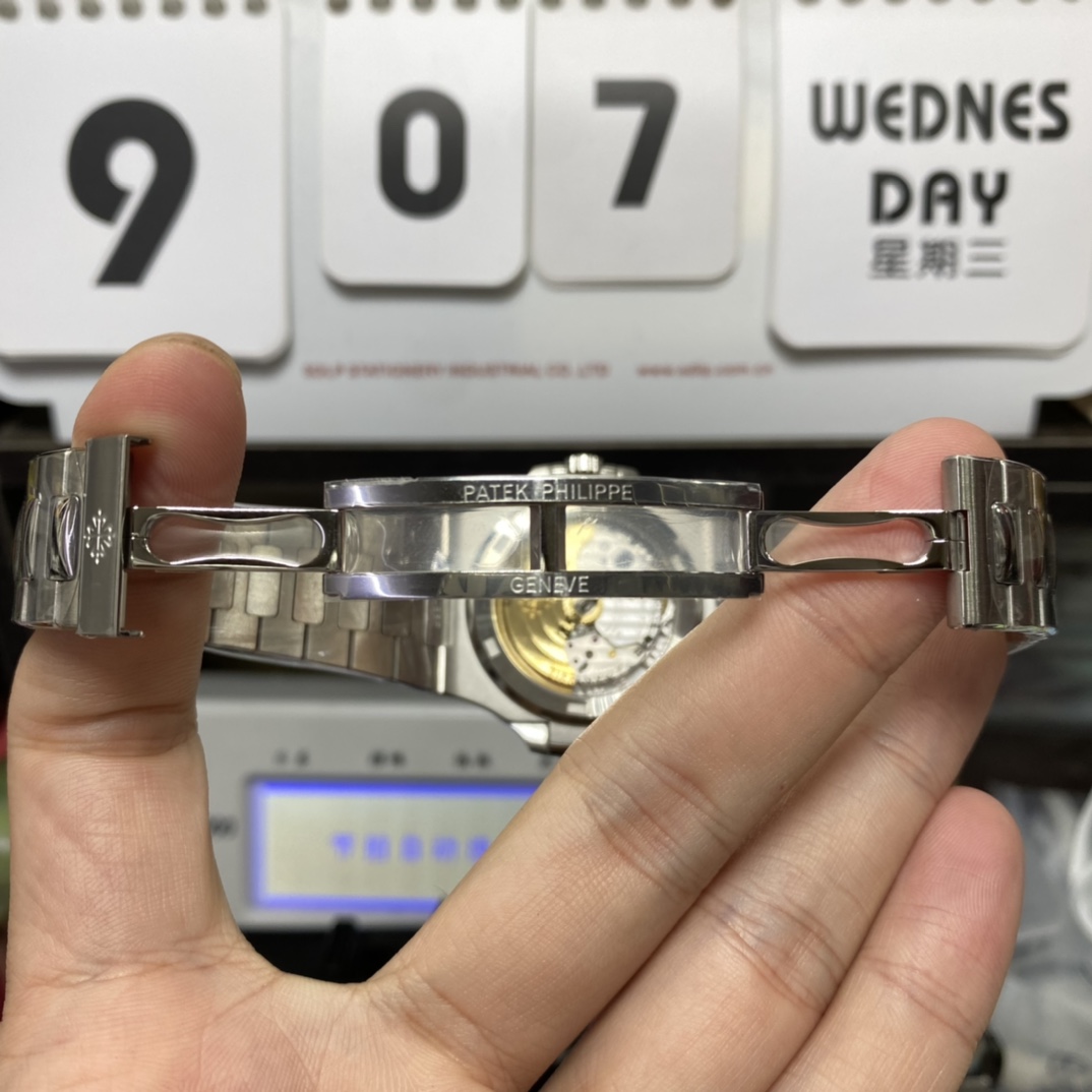 Patek Philippe Nautilus series 57111A-018, Tiffany Blue Dial, 40mm Size.