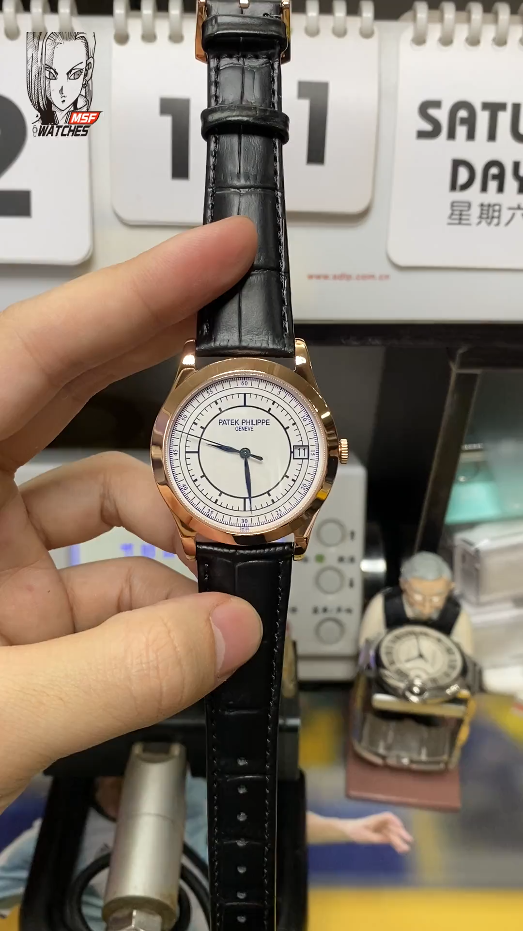 Patek Philippe Classical Watch series 5296R-001, Silver Gray, 38mm size.