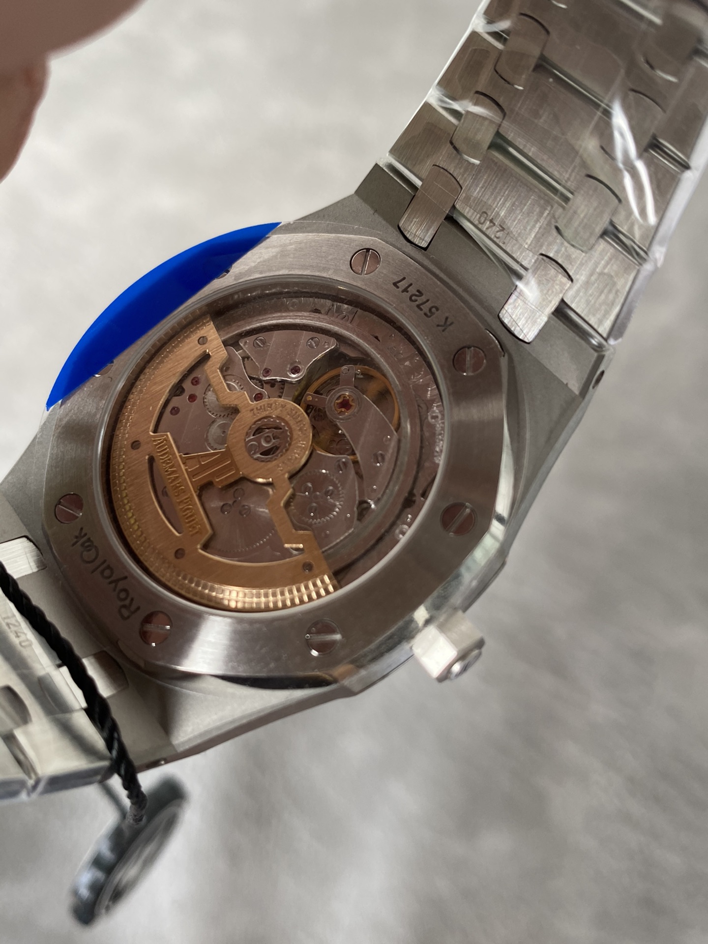 Audemars Piguet Royal Oak Offshore Series 15202ST.OO.1240ST.01, Blue Dial, 39mm Size.