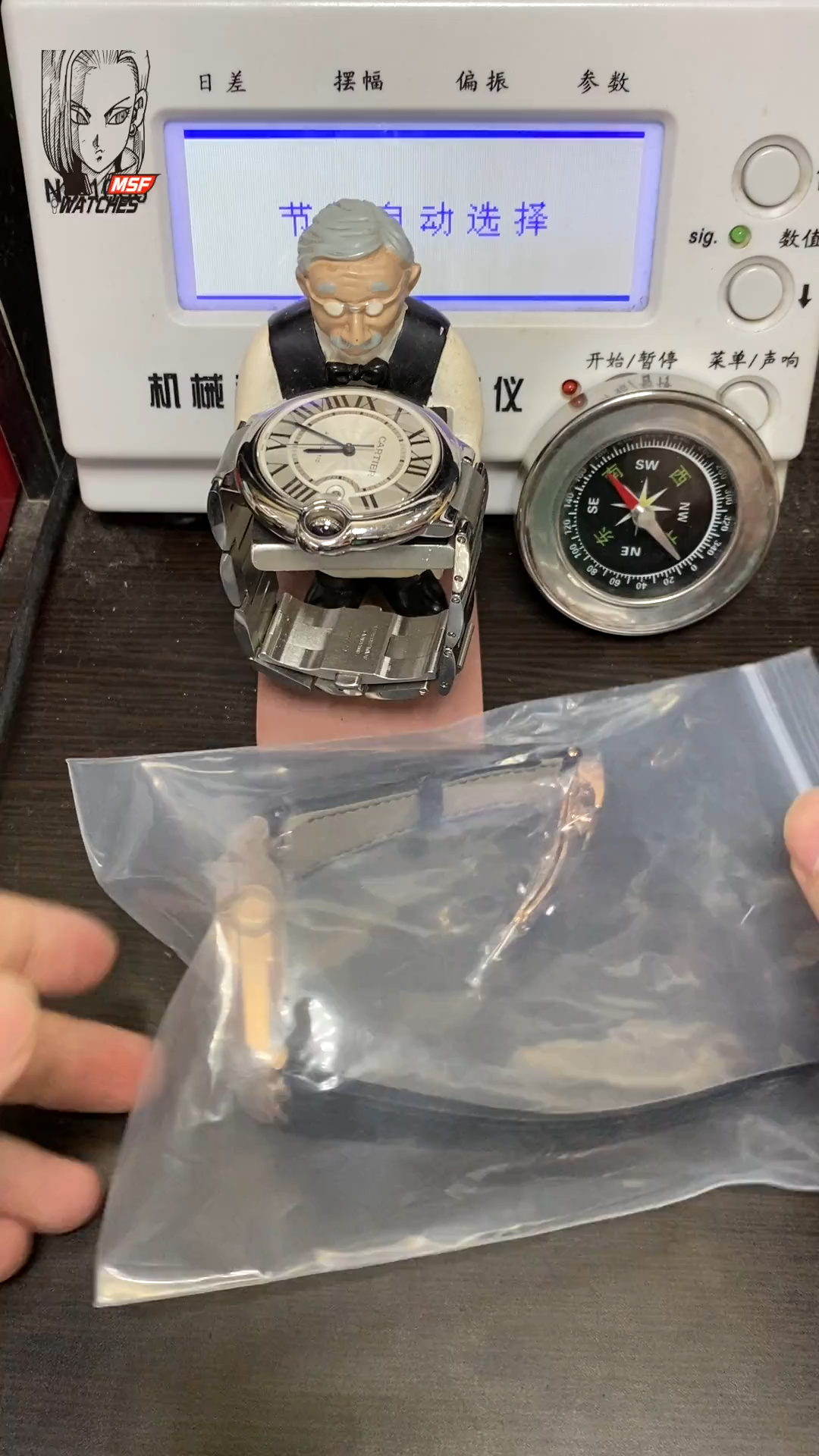 Audemars Piguet Royal Oak Offshore Series 15400 rose gold case full diamond 41mm size