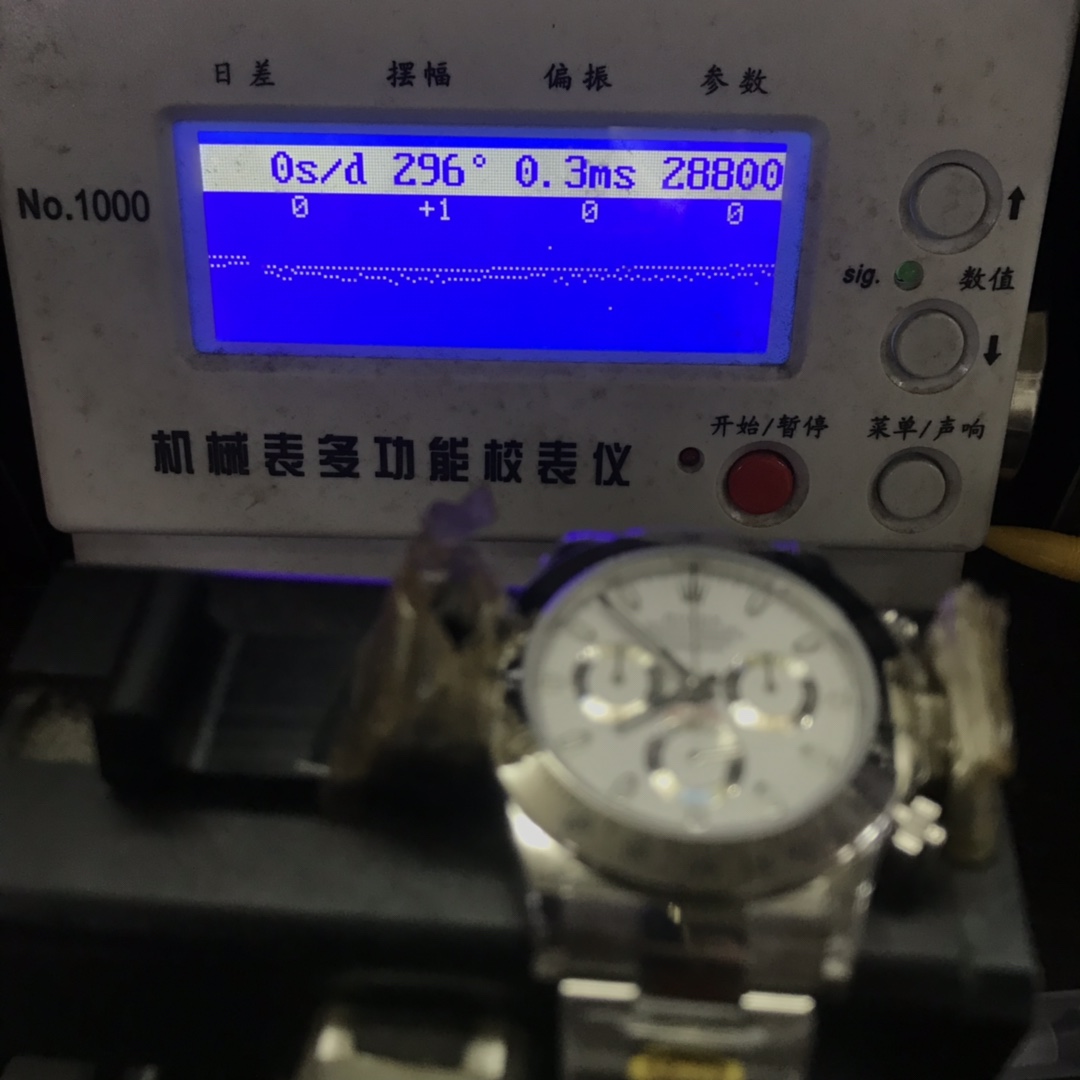 Rolex Cosmograph Daytona Series with white dial 904L steel Bezel, 40 mm size.