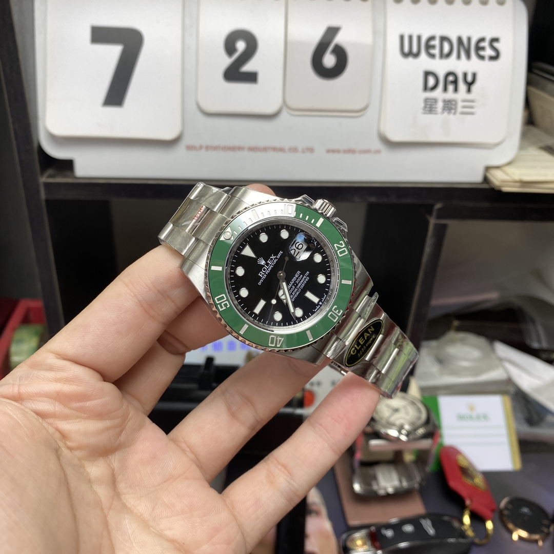 Rolex Submariner Series m126610lv-0002, New Green Hulk 