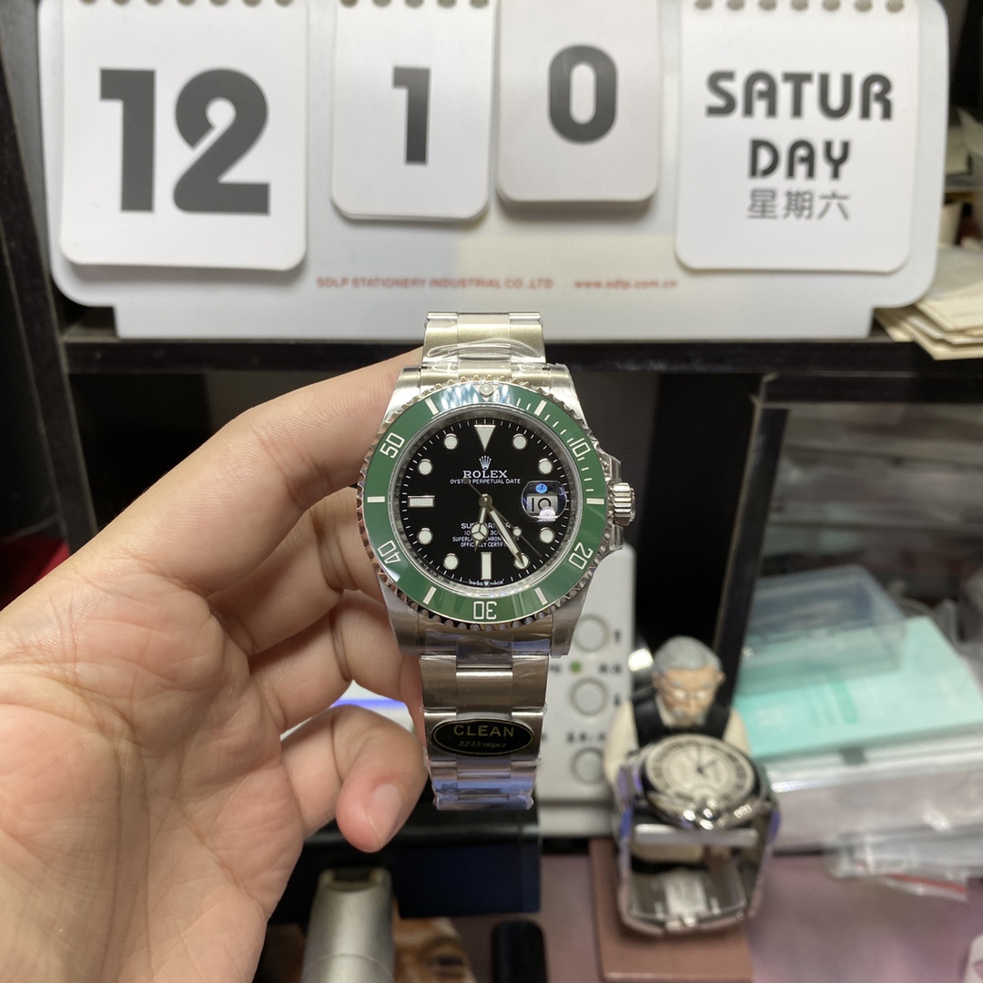 Rolex Submariner Series m126610lv-0002, New Green Hulk 