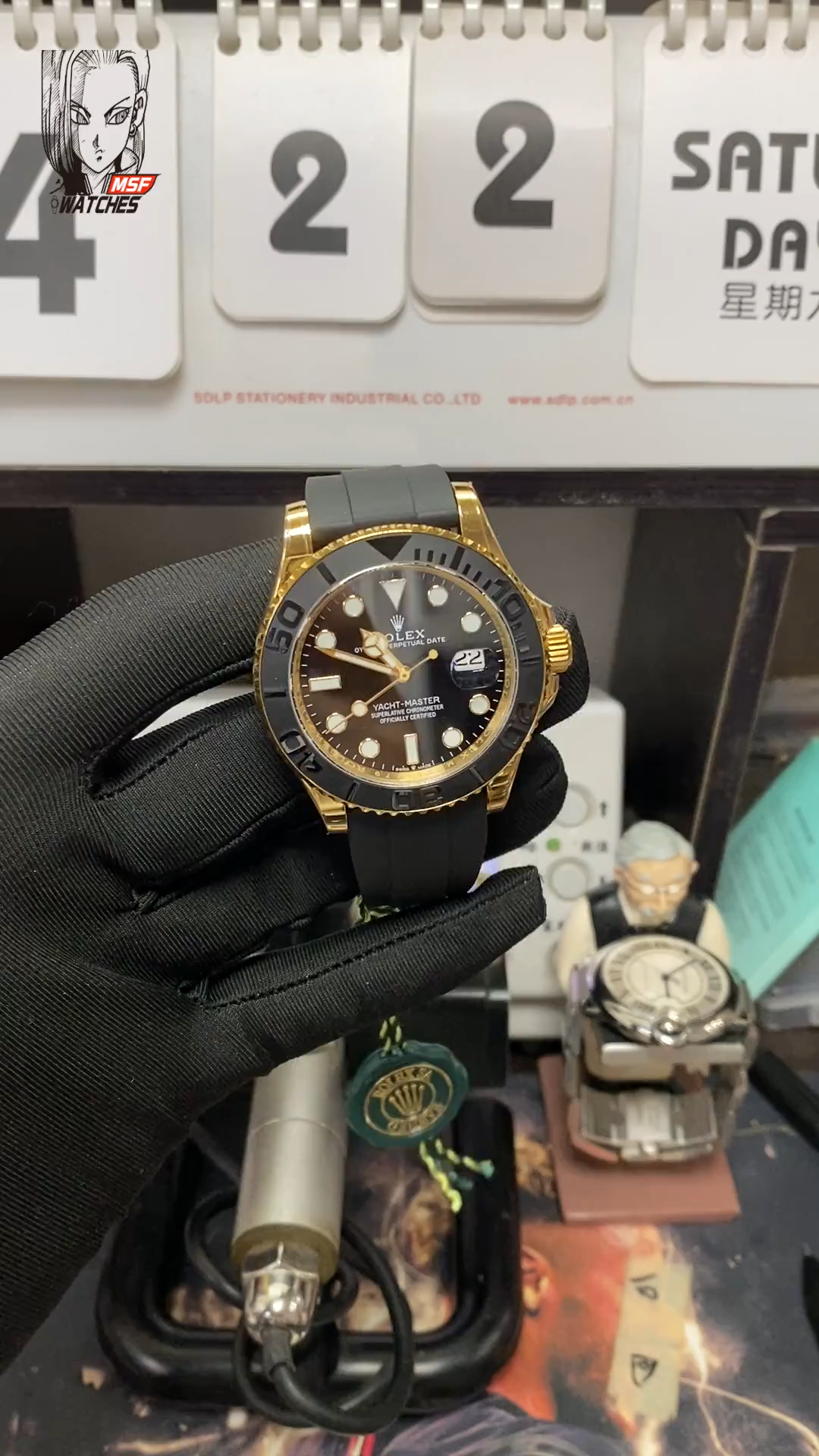 Rolex Yacht-Master series M226658-0001, Collection Platinum Yacht, 42mm size.