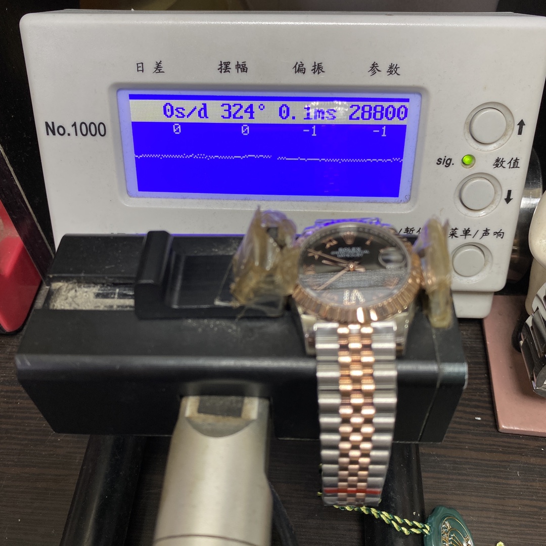 Rolex Datejust Series m278271-0030, Rose Gold and Gray Dial five-bead chain stainless steel bracelet, 31mm size.