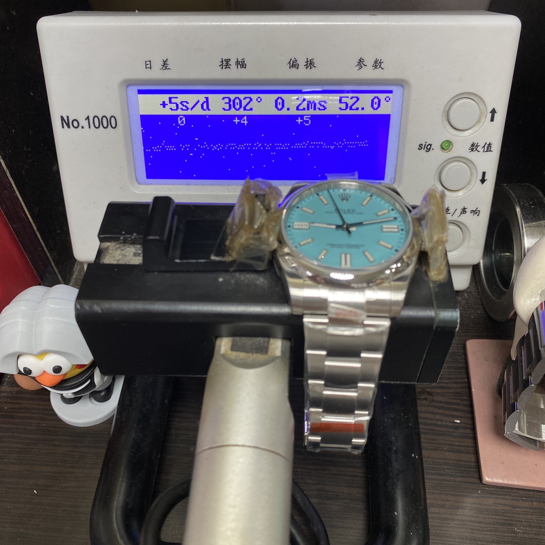 Rolex Oyster Perpetual Series m124300-0006, Tiffany Blue Dial, 41mm Size .