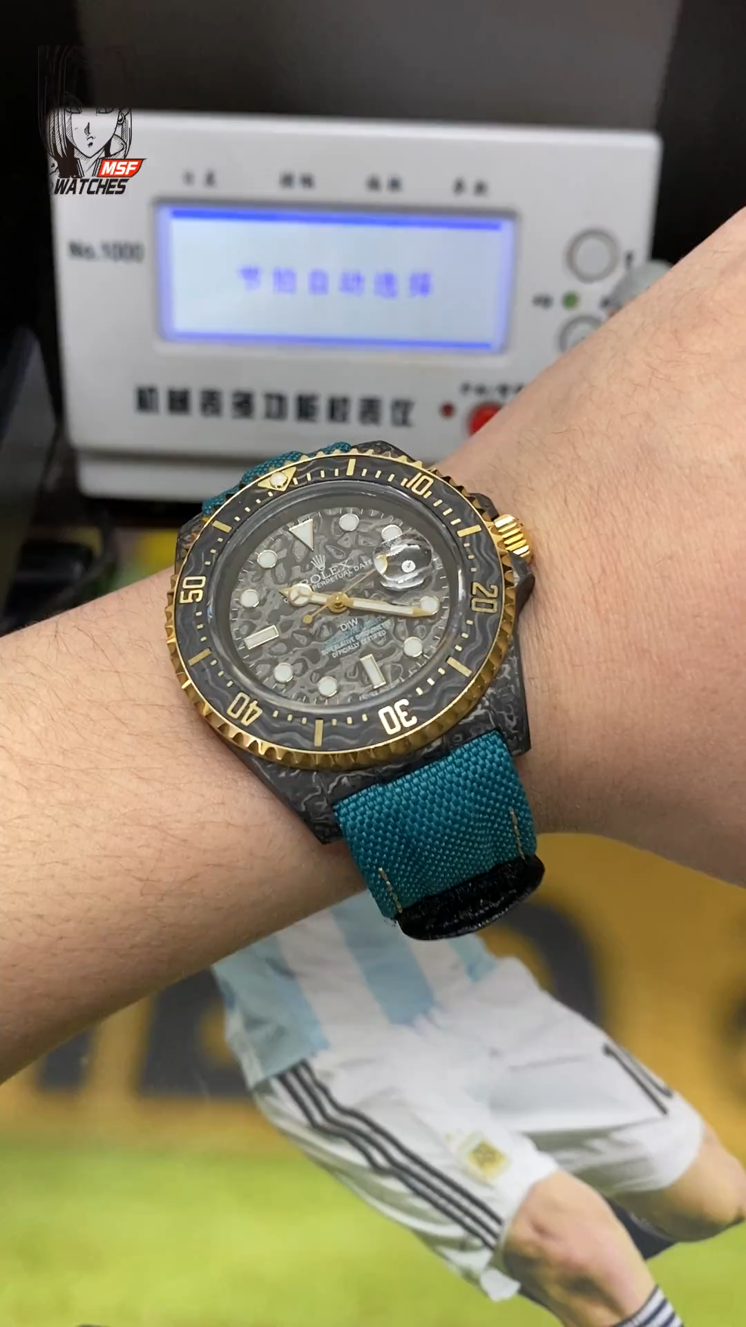 Rolex Sea-Dweller series DIW modify All carbon fiber , 44mm size.