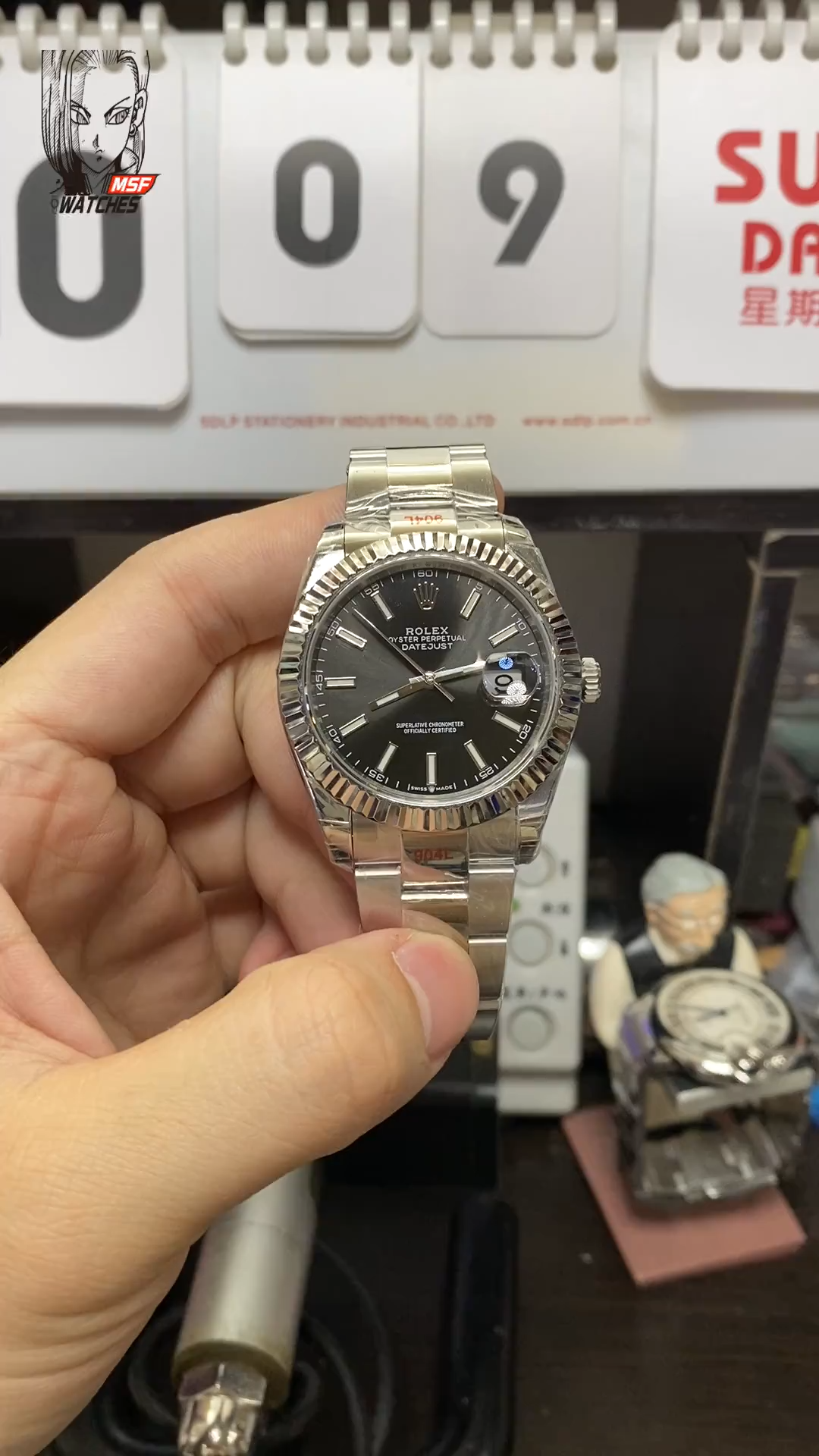 Rolex Datejust Series 41mm Size