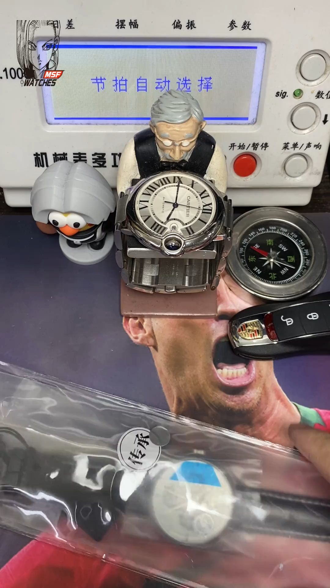 Vacheron Constantin Heritage Collection series 43175000P-B190, Black Dial Rose Gold Case, 41mm size.