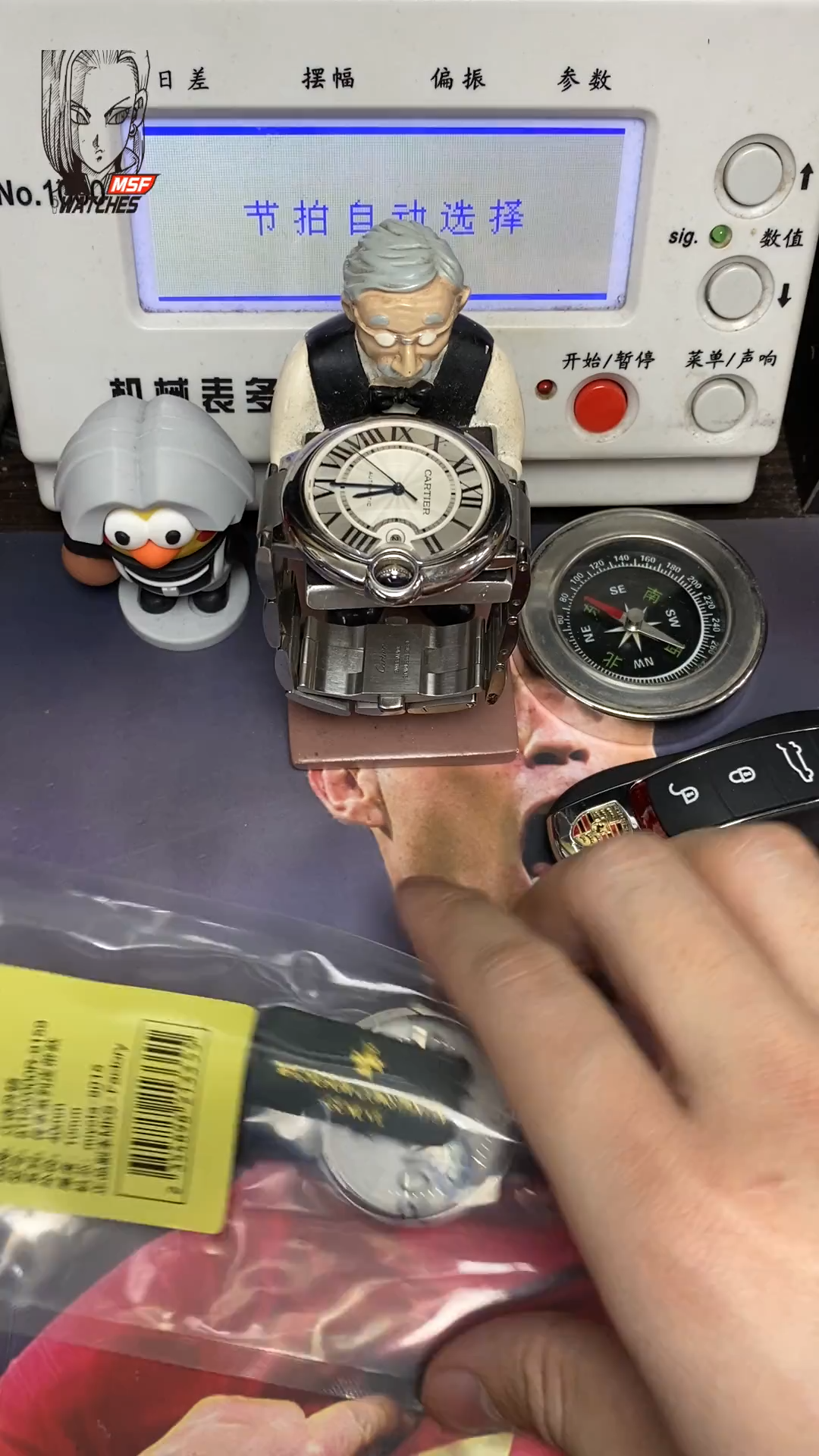 Vacheron Constantin Heritage Collection series 85180000G-9230, White Dial Silver Case High-Quality Same Model as Qi Qiang, 40mm size.