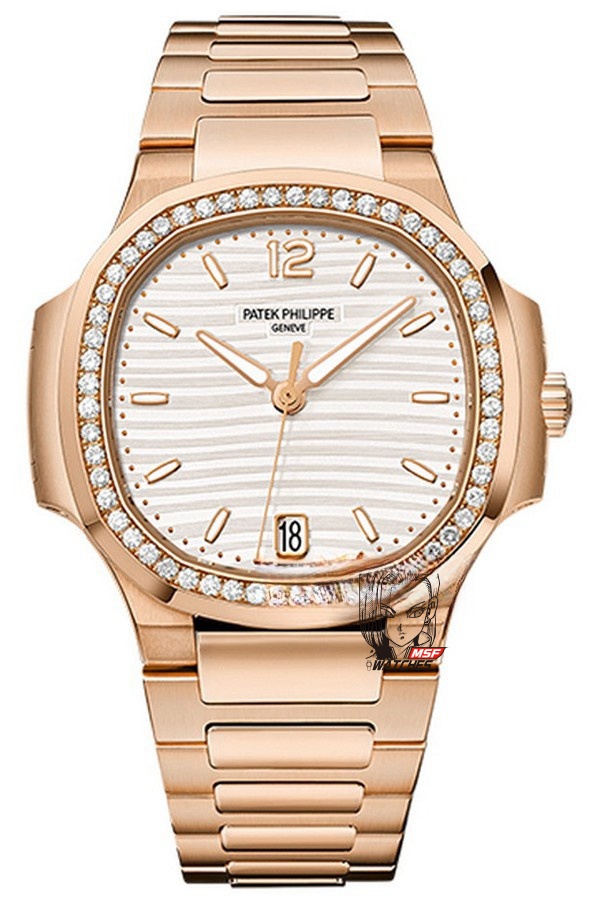 Patek Philippe Nautilus Sporty Elegance Series 71181200R-001, Silver Dial, 35.2mm size WOMEN