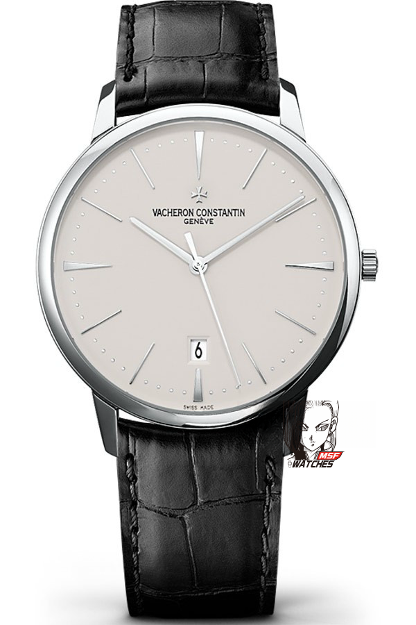 Vacheron Constantin Heritage Collection series 85180000G-9230, White Dial Silver Case High-Quality Same Model as Qi Qiang, 40mm size.