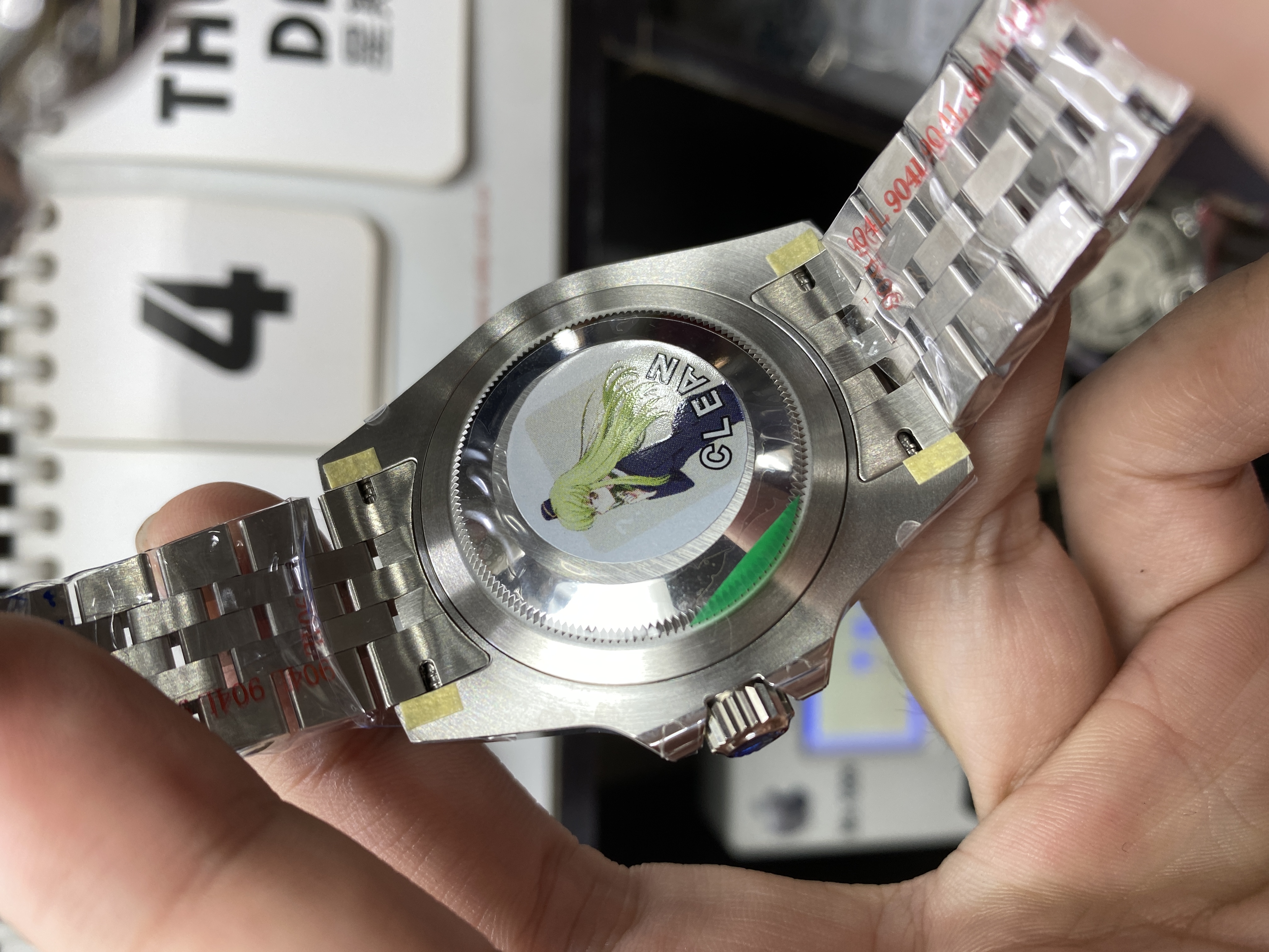 Rolex GMT-Master II Series Watch Model M126710BLNR-0002 (Blue and Black Bezel) 40mm