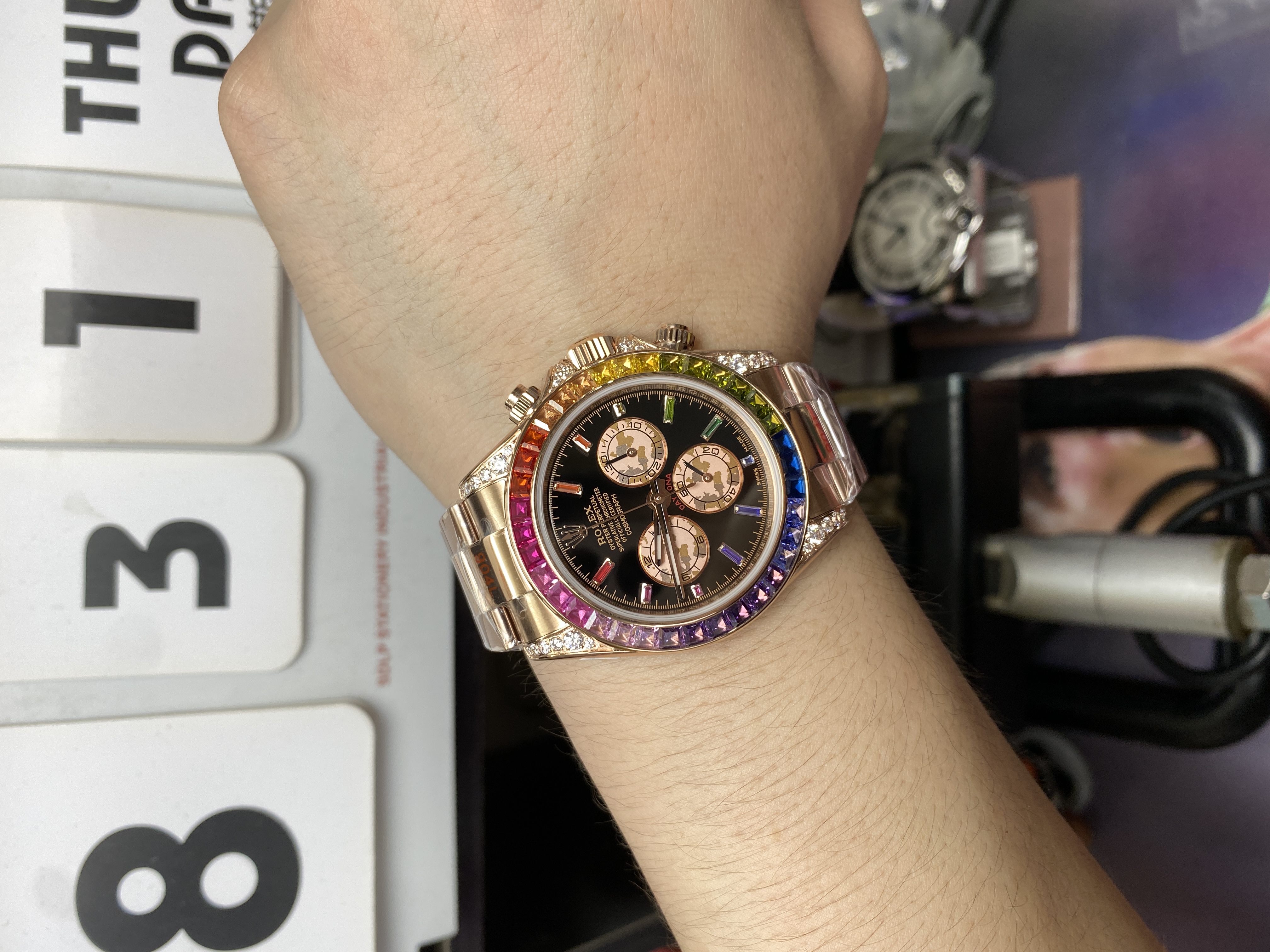 Rolex Cosmograph Daytona Series Watch Model 116595 RBOW 40mm