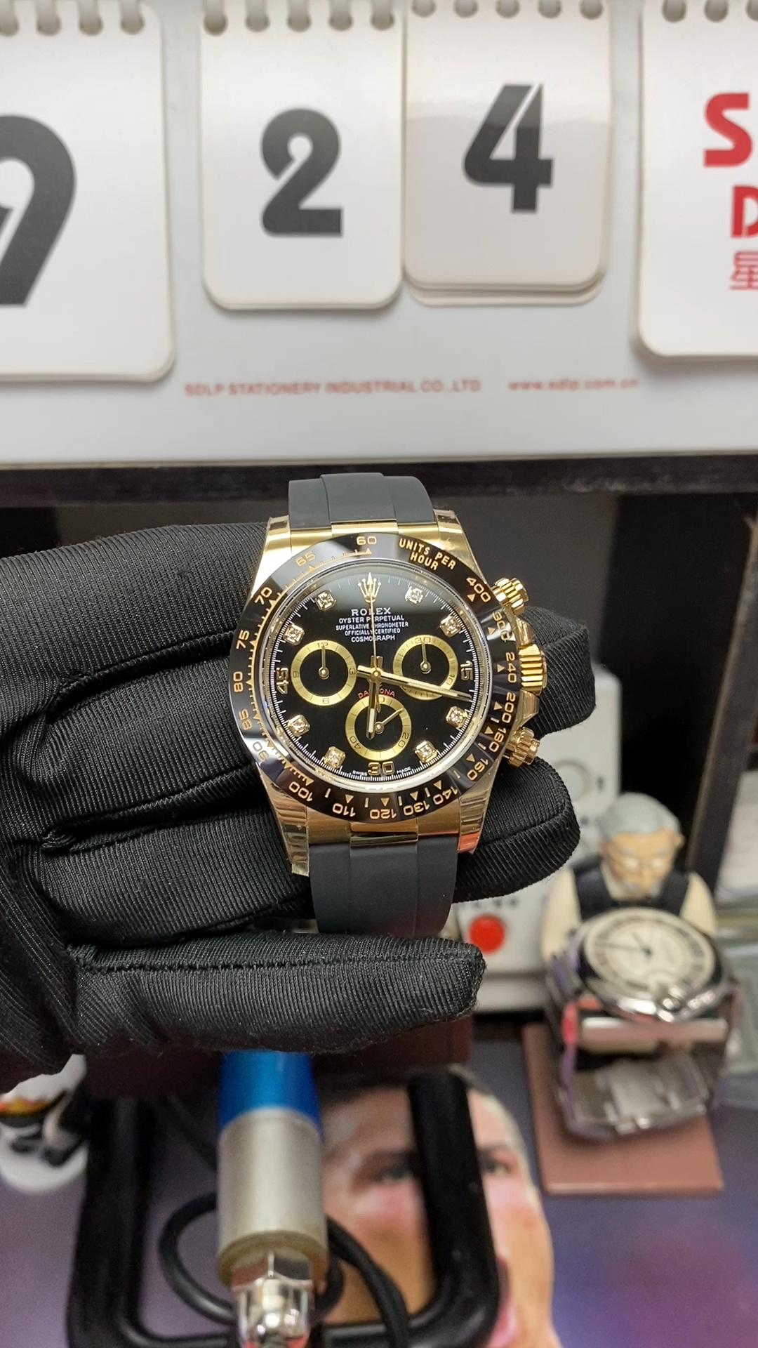 Rolex Cosmograph Daytona series Watch Model m116518ln-0078 40mm