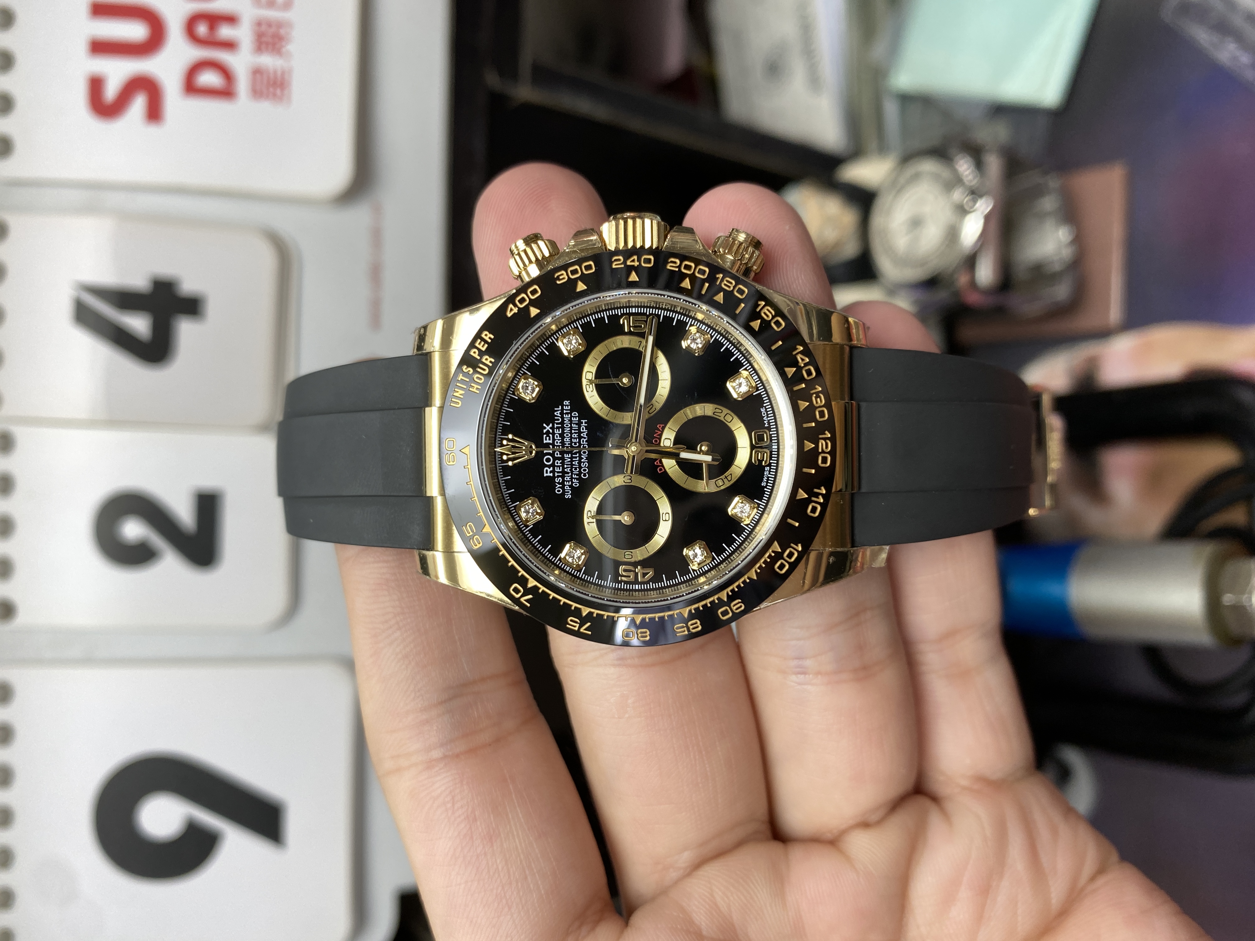 Rolex Cosmograph Daytona series Watch Model m116518ln-0078 40mm