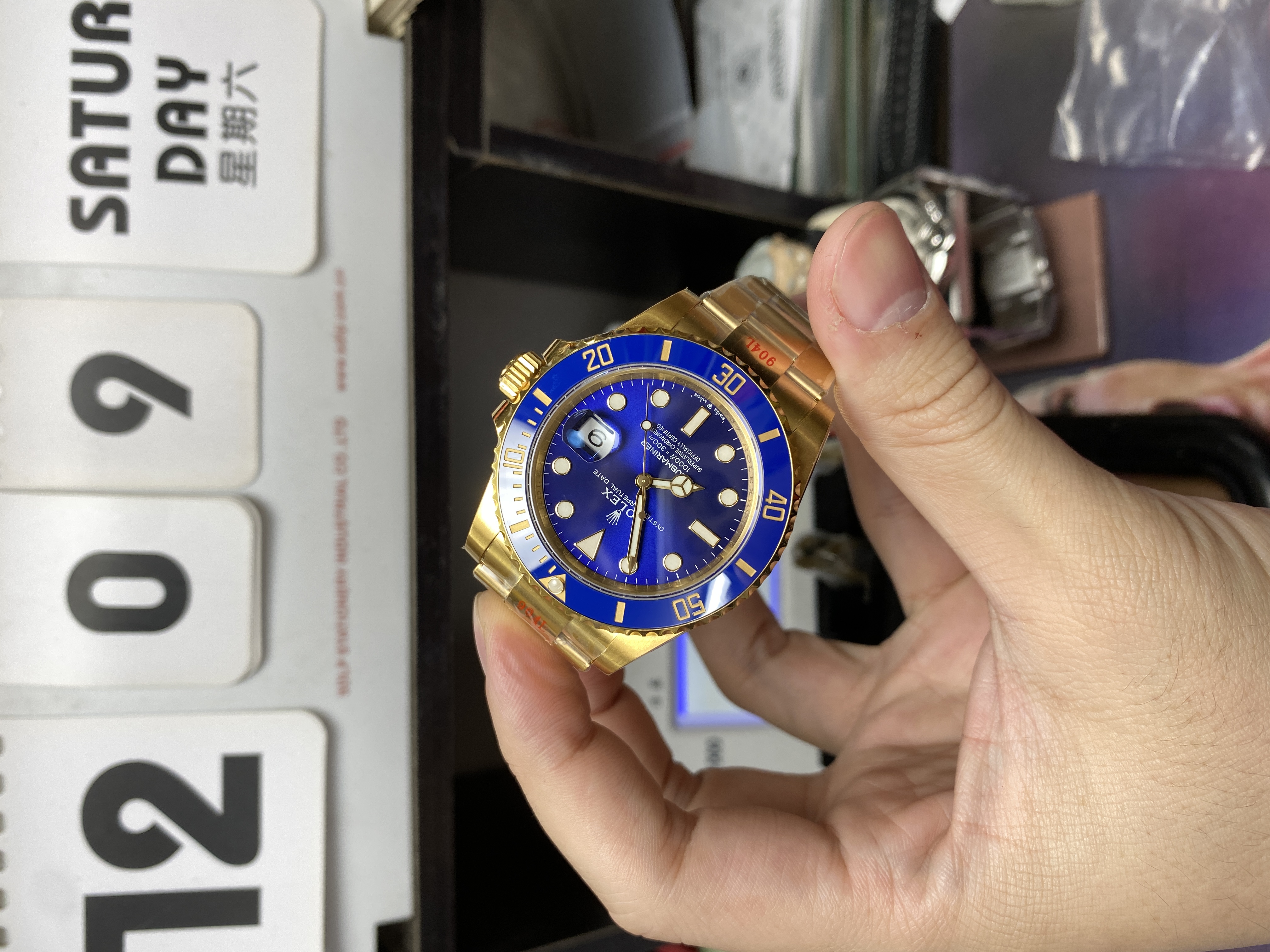 Rolex Submariner Series Watch Model m126618lb-0002 41mm
